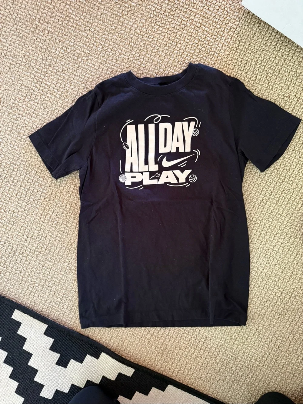Nike Black & Blue Graphic Tee Duo